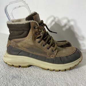 Helly Hansen Tan Brown Garibaldi V3 Lace Up Winter Boots 10 Helly Grip